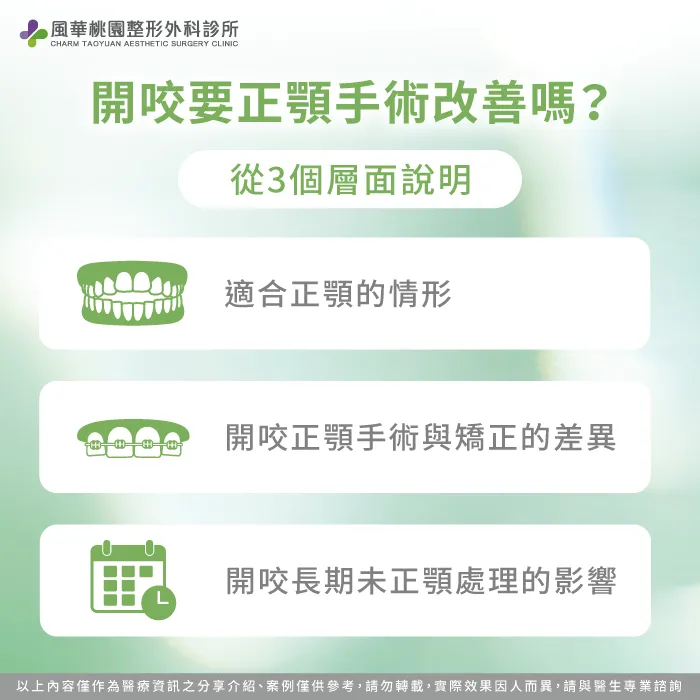 開咬要正顎嗎-正顎手術開咬
